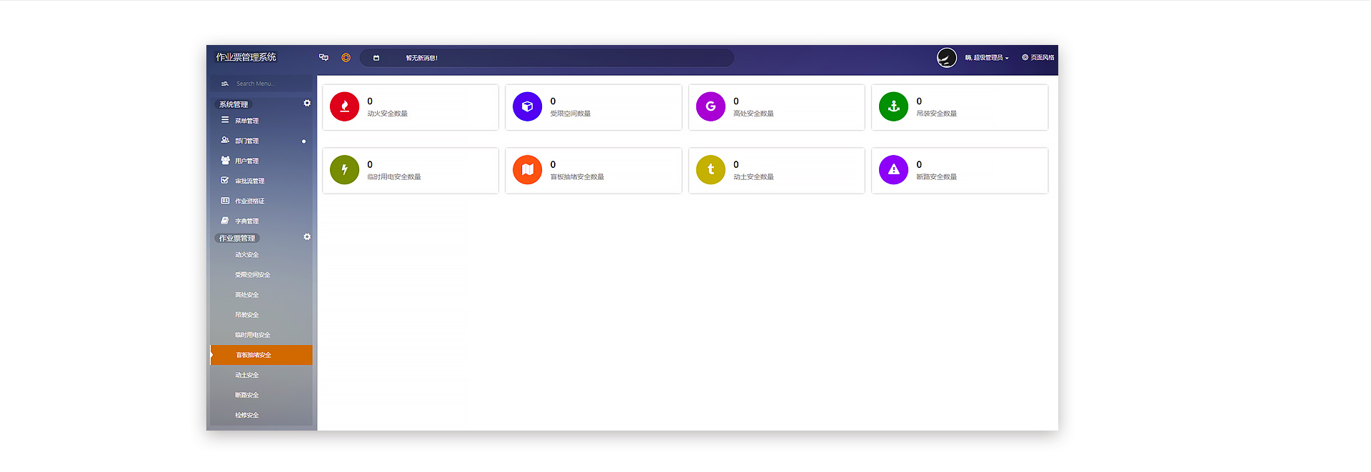 電子作業(yè)票管理系統(tǒng)流程
